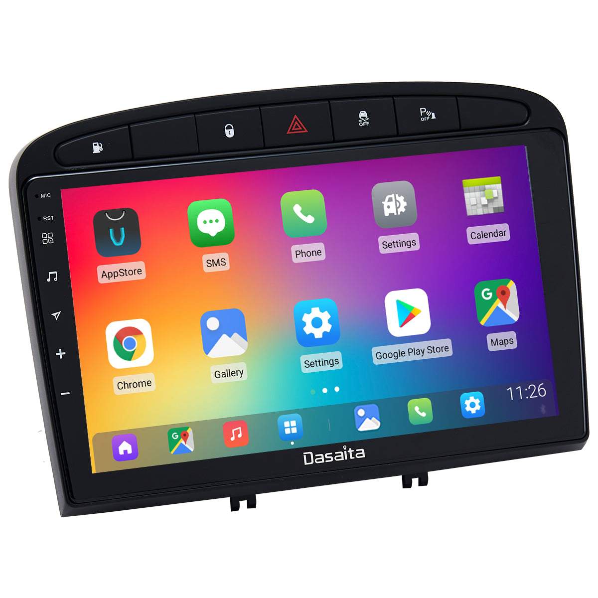 Dasaita Vivid10 For Peugeot 408 308 308SW 2012 2013 2014 2015 2016 2017 2018 2019 2020 Car Stereo Apple Carplay Android Auto IPS 9" 4G+64G Radio