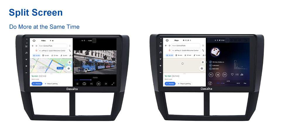 Dasaita MAX10 Subaru Forester 3 Impreza 2007 2008 2009 2010 2011 2012 Car Stereo 9 Inch Carplay Android Auto PX6 4G+64G Android10 1280*720 DSP Radio