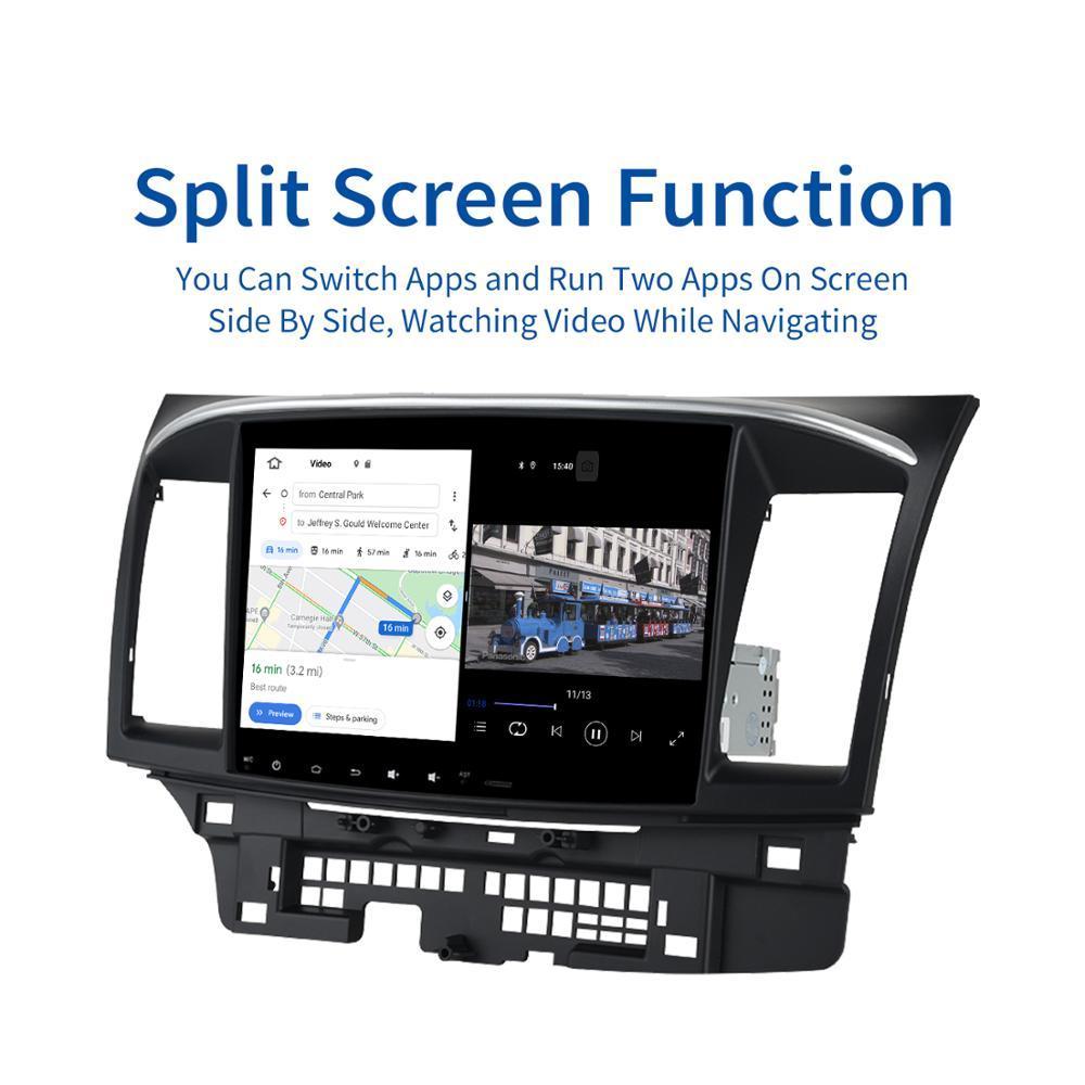 Dasaita MAX10 Mitsubishi Lancer 2008 2009 2010 2011 2012 2013 2014 2015 2016 2017 Car Stereo 10.2" Carplay Android Auto PX6 4+64G 1280*720 DSP Radio