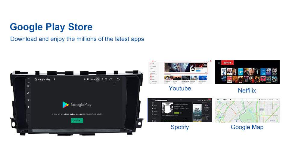 Dasaita MAX11 Nissan Teana Altima 2014 2015 2016 2017 2018 Car Stereo 9 Inch Carplay Android Auto PX6 4G+64G Android11 1280*720 DSP Radio