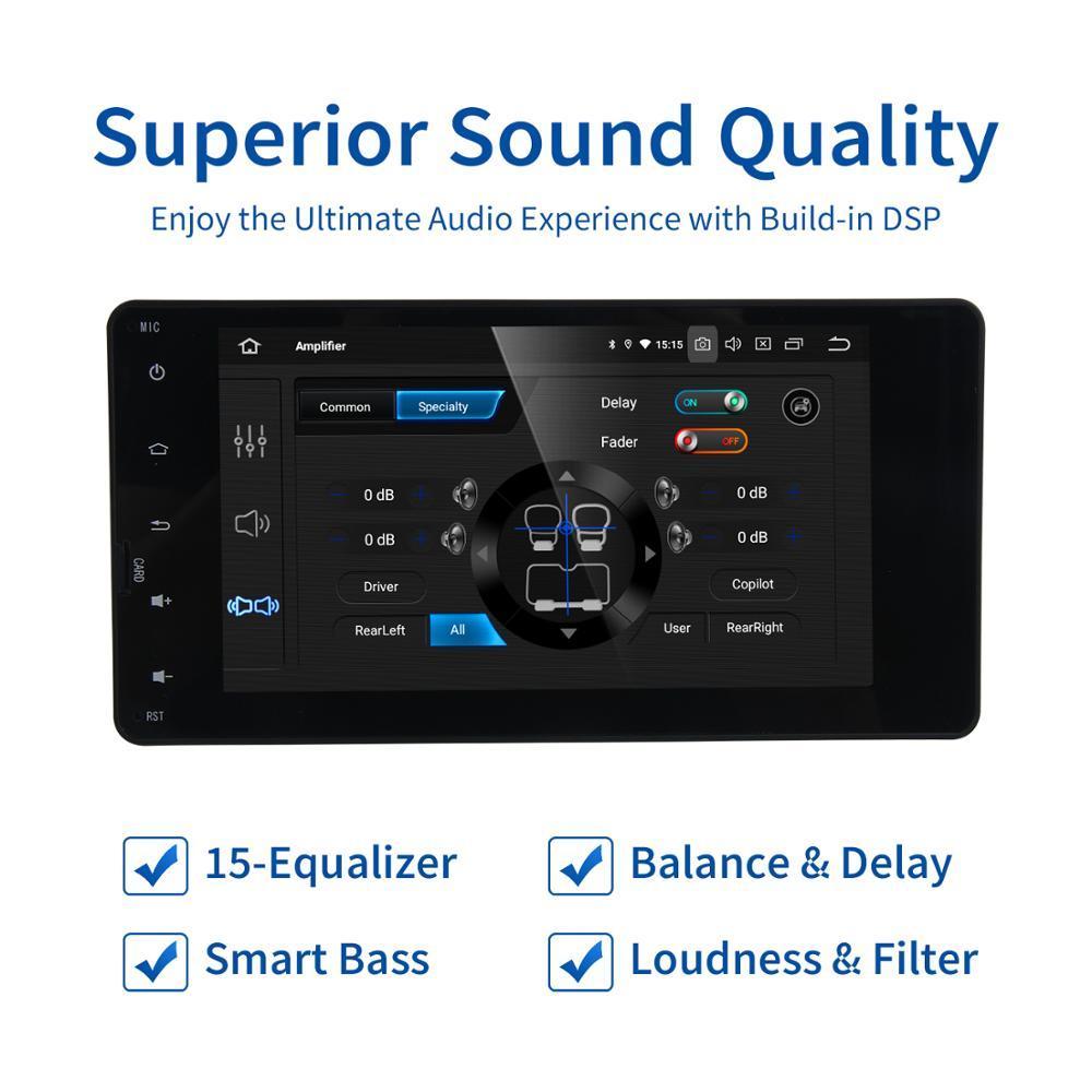 Dasaita MAX10 Double Din For Mitsubishi Lancer ASX Outlander Pajero Car Stereo GPS Navigation IPS 2.5D Screen Android 10