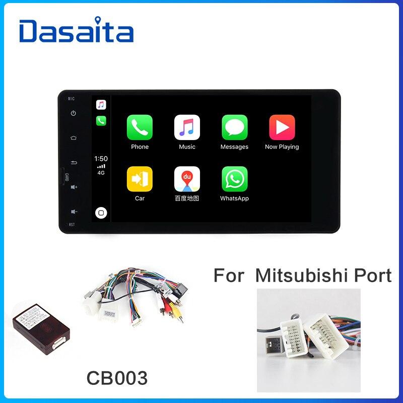 Dasaita MAX10 Double Din For Mitsubishi Lancer ASX Outlander Pajero Car Stereo GPS Navigation IPS 2.5D Screen Android 10