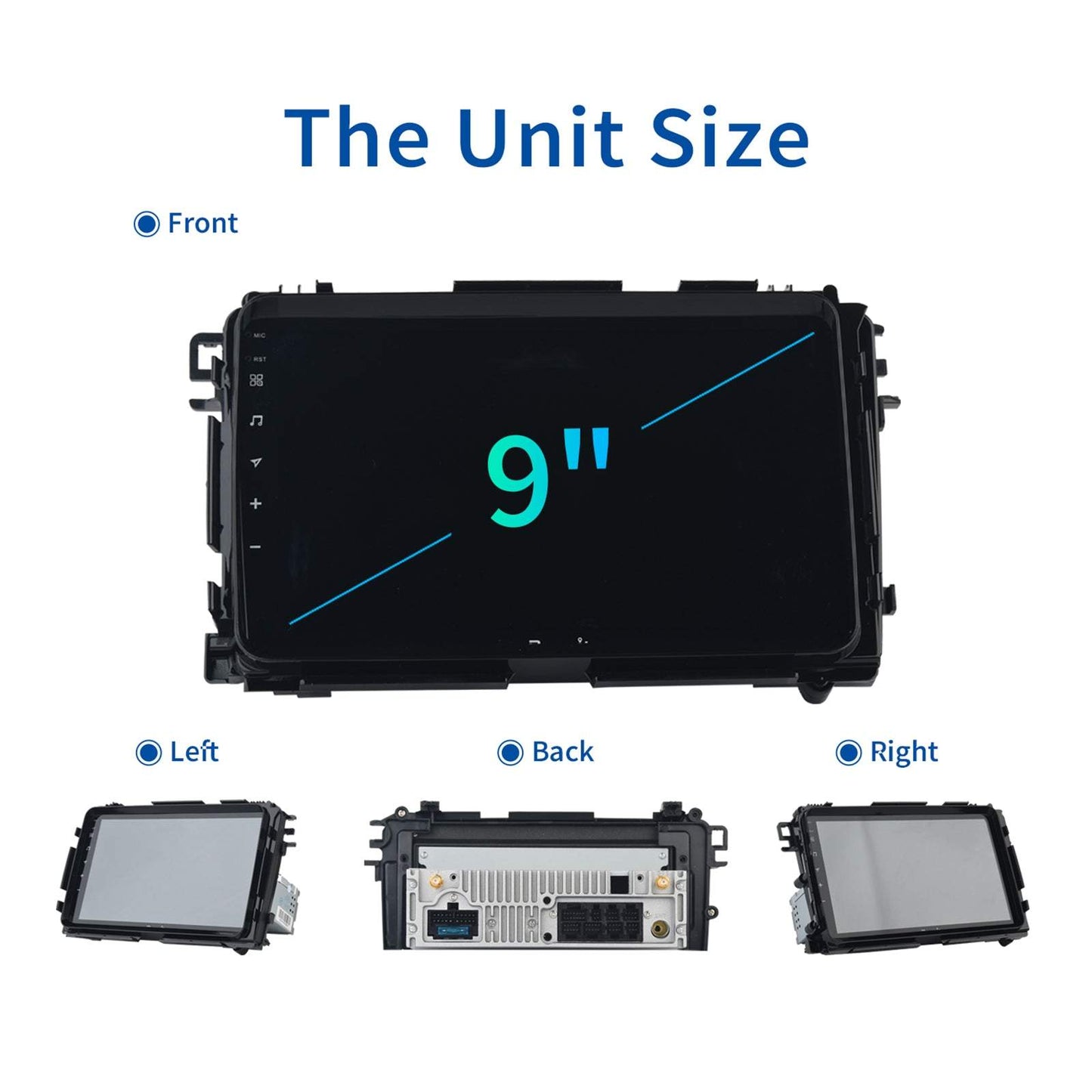 Dasaita MAX11 Honda Vezel HRV 2013 2014 2015 2016 2017 2018 2019 Car Stereo 9 Inch Carplay Android Auto PX6 4G+64G Android11 1280*720 DSP Radio
