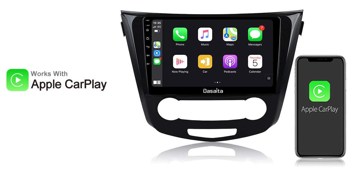 Dasaita Vivid11 Nissan Qashqai 2014 2015 2016 2017 2018 Car Stereo 10.2 Inch Carplay Android Auto PX6 4G+64G Android11 1280*720 DSP AHD Radio