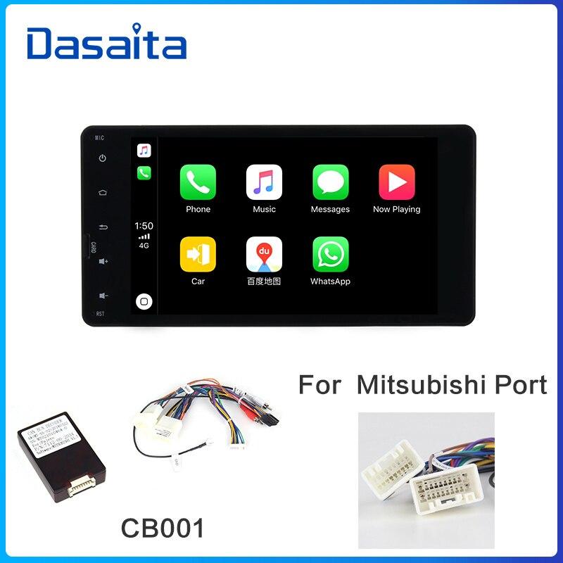 Dasaita MAX10 Double Din For Mitsubishi Lancer ASX Outlander Pajero Car Stereo GPS Navigation IPS 2.5D Screen Android 10