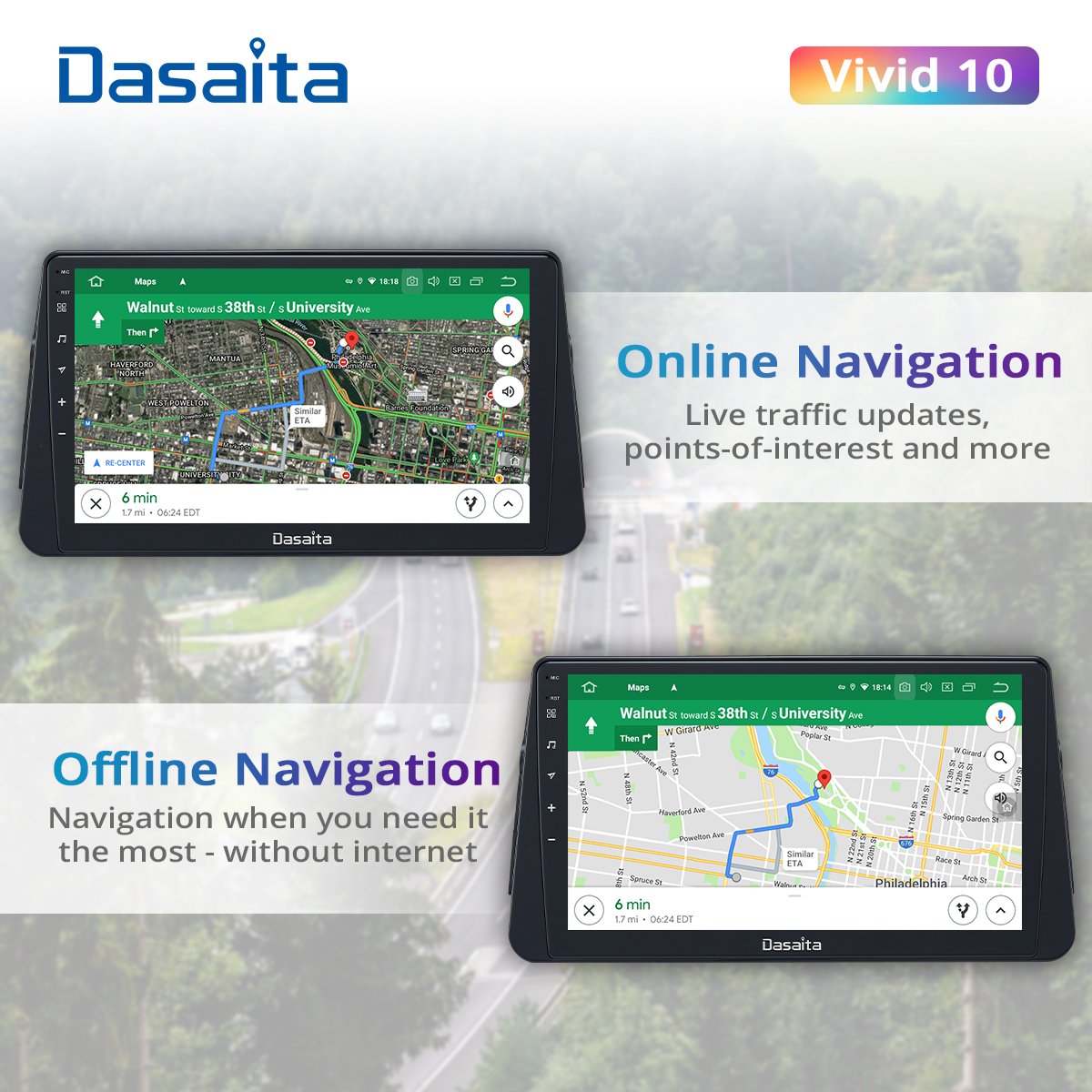 Dasaita for Nissan Kicks Micra GPS 2014 2015 2016 2017 Car Video Players 10.2" Android 10.0 Carplay DSP GPS IPS 4G RAM 64G ROM