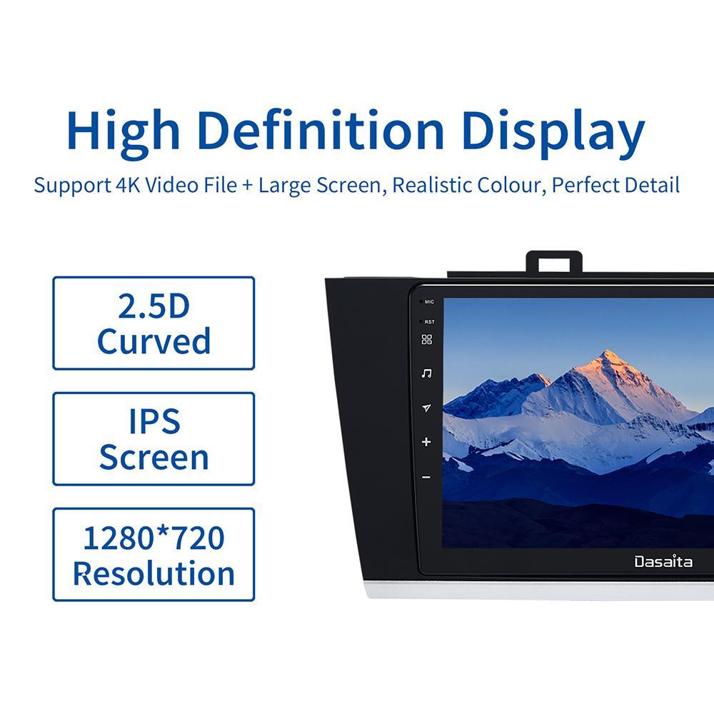 Dasaita MAX10 Subaru Legacy Outback 2015 2016 2017 2018 Car Stereo 9 Inch Carplay Android Auto PX6 4G+64G Android10 1280*720 DSP AHD Radio