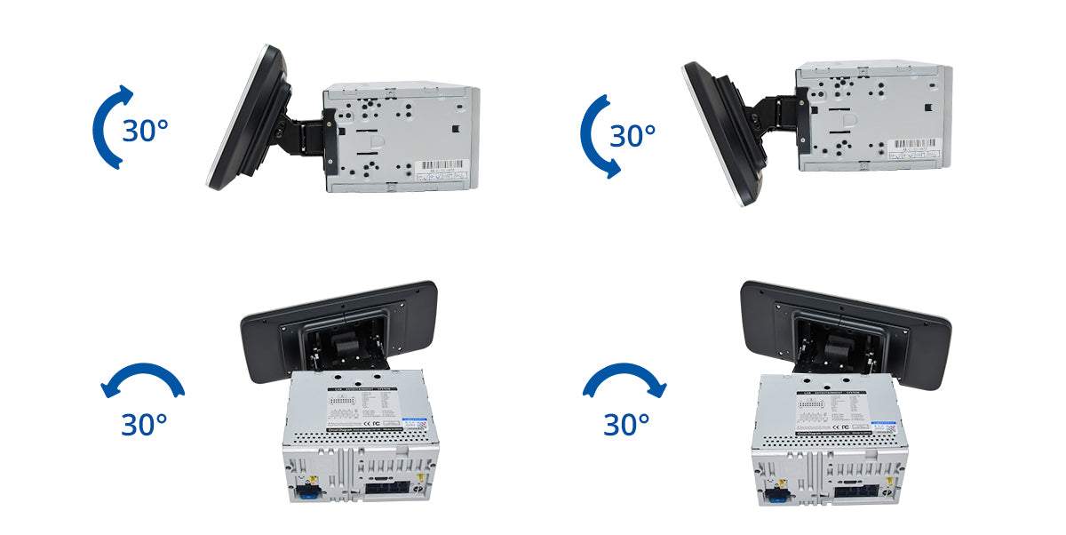 Dasaita Vivid11 Universal Double Din Car Stereo 10.2 Inch Carplay Android Auto PX6 4G+64G Android11 1280*720 DSP AHD Radio