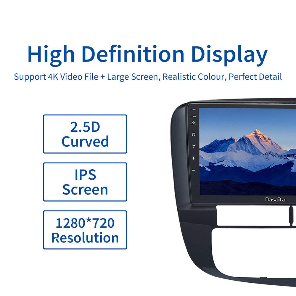 Dasaita MAX10 Mitsubishi Outlander 2014 2015 2016 2017 Car Stereo 9 Inch Carplay Android Auto PX6 4G+64G Android10 1280*720 DSP AHD Radio