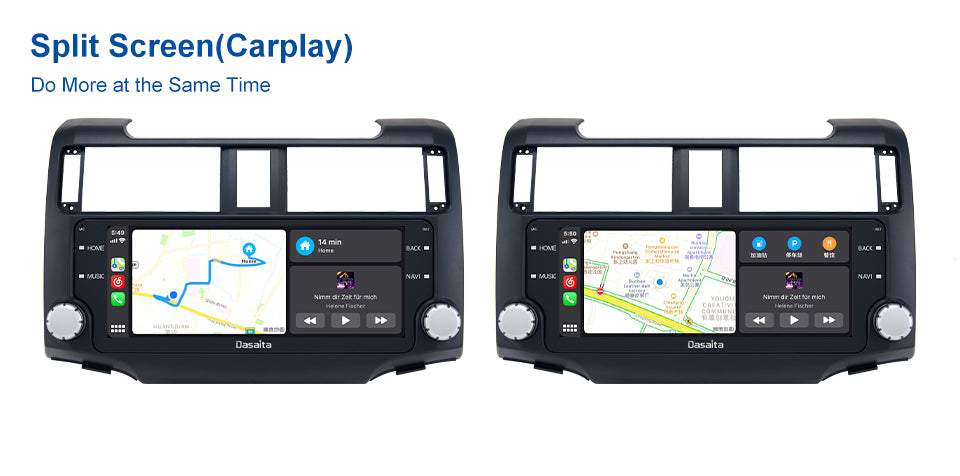 Dasaita MAX11 Toyota 4Runner 2014 2015 2016 2017 2018 Car Stereo 10.25 Inch Carplay Android Auto PX6 4G+64G Android11 1280*480 DSP AHD Radio