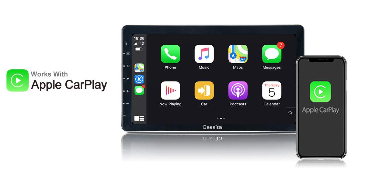 Dasaita Vivid11 Universal Double Din Car Stereo 13.3Inch Carplay Android Auto PX6 4G+64G Android11 1920*1080 DSP AHD Radio