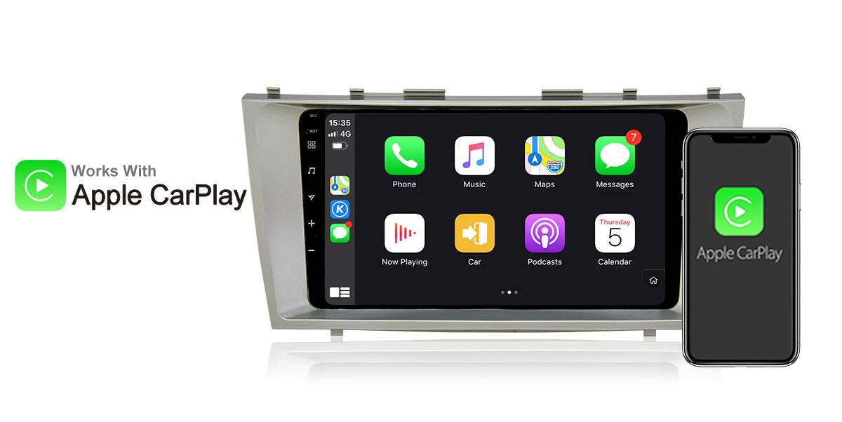 Dasaita Vivid10/Vivid11 Toyota Camry 2007 2008 2009 2010 2011 Car Stereo 9 Inch Carplay Android Auto PX6 4G+64G Android10/Android11 1280*720 DSP AHD Radio