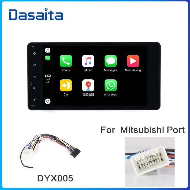 Dasaita MAX10 Double Din For Mitsubishi Lancer ASX Outlander Pajero Car Stereo GPS Navigation IPS 2.5D Screen Android 10