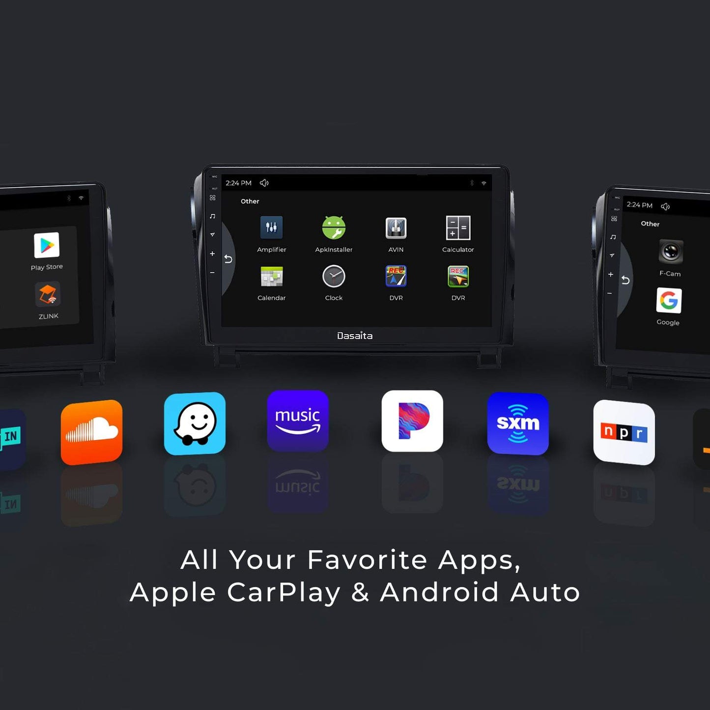 Dasaita Scout10 Toyota Tundra Sequoia 2007 2008 2009 2010 2011 2012 2013 Car Stereo 10.2" Carplay Android Auto PX6 4+64G Android10 1280*720 DSP Radio