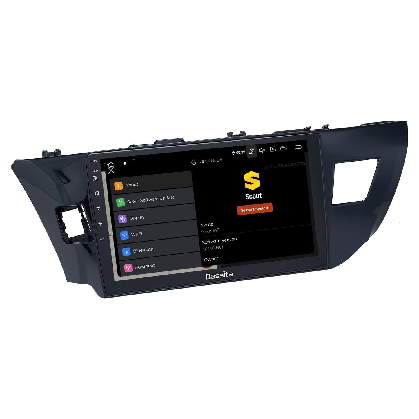 Dasaita Scout10 Toyota Corolla 2014 2015 2016 Car Stereo 10.2 Inch Carplay Android Auto PX6 4G+64G Android10 1280*720 DSP AHD Radio