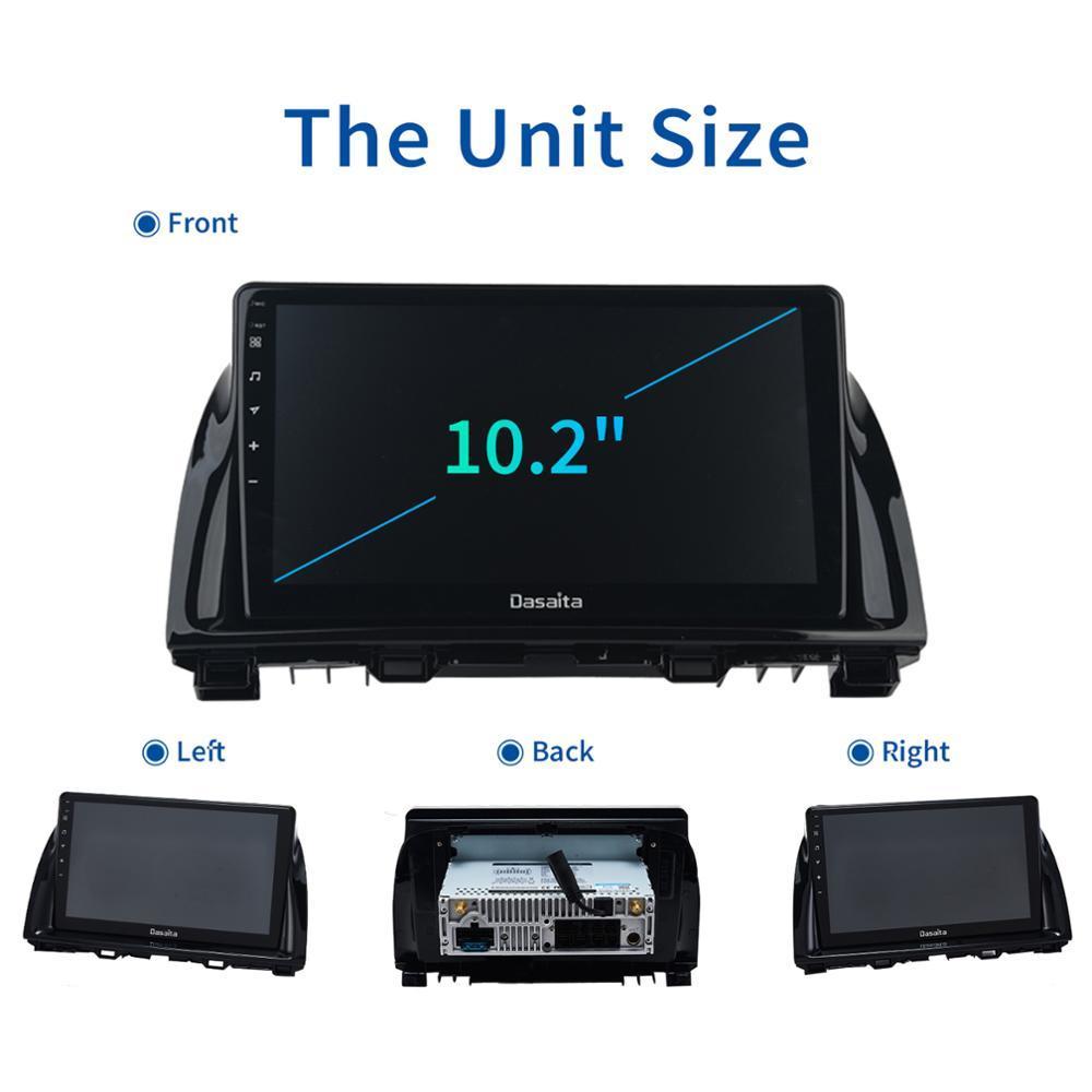 Dasaita MAX10 Mazda CX5 2012 2013 2014 2015 Car Stereo 10.2 Inch Carplay Android Auto PX6 4G+64G Android10 1280*720 DSP AHD Radio