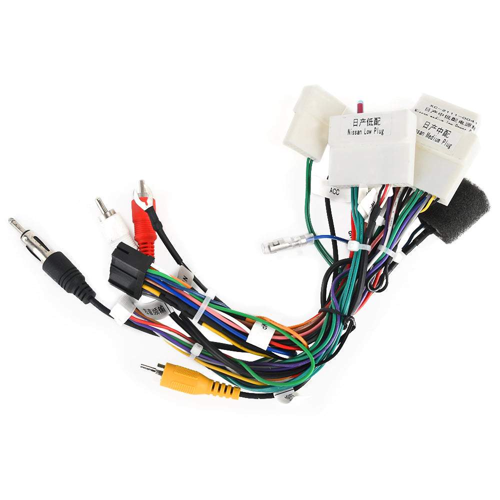 Dasaita (Outlets) harness for Nissan keep original function SWC amplifier CB011