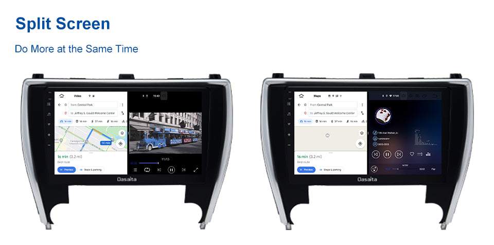 Dasaita MAX11 Toyota Camry 2015 2016 2017 Car Stereo 10.2 Inch Carplay Android Auto PX6 4G+64G Android11 1280*720 DSP AHD Radio