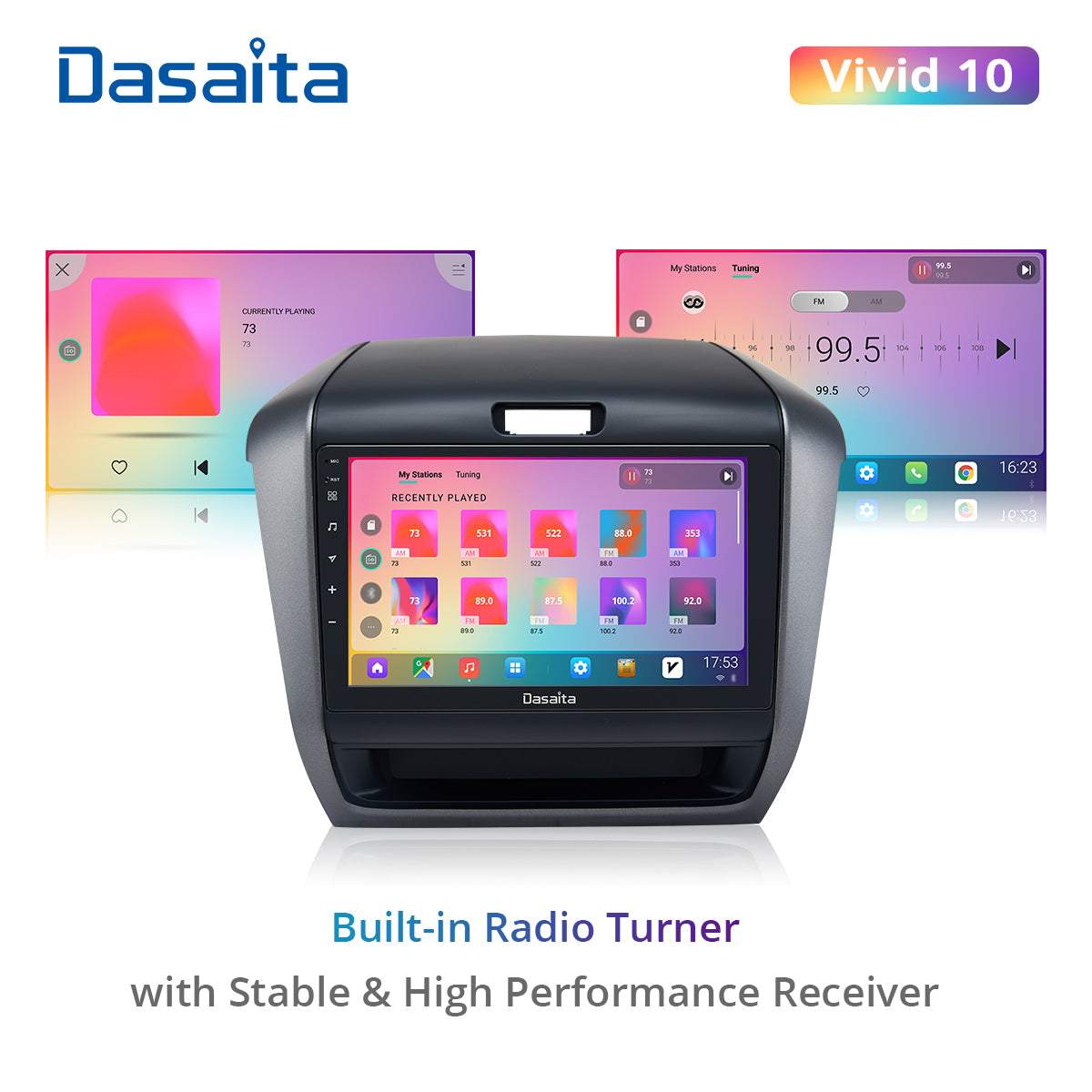 Dasaita Vivid11 Honda Freed 2017 2018 2019 Car Stereo 9 Inch Carplay Android Auto PX6 4G+64G Android11 1280*720 DSP AHD Radio