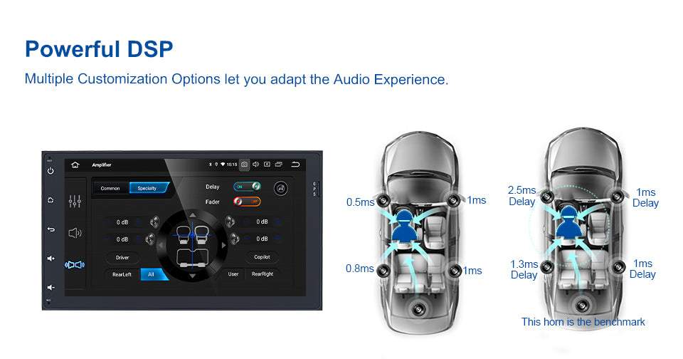 Dasaita (Outlets) W11 Toyota Universal 2014 2015 2016 2017 2018 2019 2020 2021 2022 Car Stereo 9 Inch PX4 2G+32G Android11 1024*600 DSP AHD Radio