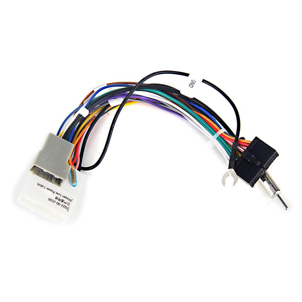 Dasaita (Outlets) Car Stereo Wiring Harness Cable with Radio Antenna Adapter fit Dasaita Car Radio Head Unit,DYX003 Radio Wire Harness for Nissan Qashqai Sunny Tidda Altima Patrol