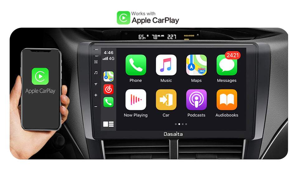 Dasaita MAX10 Subaru Forester 3 Impreza 2007 2008 2009 2010 2011 2012 Car Stereo 9 Inch Carplay Android Auto PX6 4G+64G Android10 1280*720 DSP Radio
