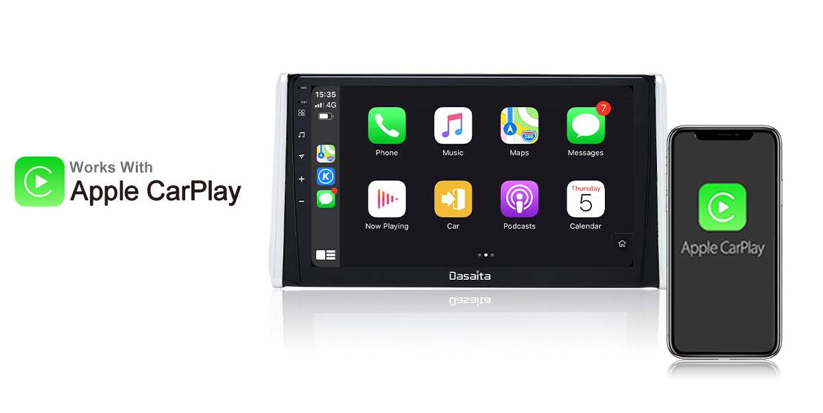 Dasaita Vivid11 Toyota RAV4 2019 2020 2021 Car Stereo 10.2 Inch Carplay Android Auto PX6 4G+64G Android11 1280*720 DSP AHD Radio