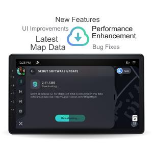 Dasaita Scout10 Double Din Car Stereo 13.3 Inch Carplay Android Auto PX6 4G+64G Android10 1920*1080 DSP AHD Radio