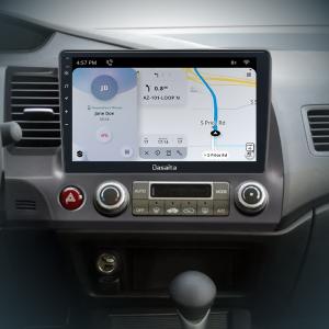 Dasaita Scout10 Honda Civic 2007 2008 2009 2010 2011 Car Stereo 10.2 Inch Carplay Android Auto PX6 4G+64G Android10 1280*720 DSP AHD Radio