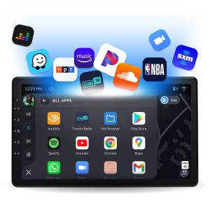 Dasaita Scout10 Double Din Car Stereo 13.3 Inch Carplay Android Auto PX6 4G+64G Android10 1920*1080 DSP AHD Radio