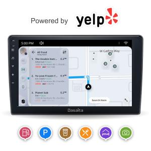 Dasaita Scout10 Honda Civic 2007 2008 2009 2010 2011 Car Stereo 10.2 Inch Carplay Android Auto PX6 4G+64G Android10 1280*720 DSP AHD Radio