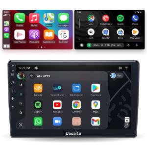 Dasaita Scout10 Honda Civic 2007 2008 2009 2010 2011 Car Stereo 10.2 Inch Carplay Android Auto PX6 4G+64G Android10 1280*720 DSP AHD Radio