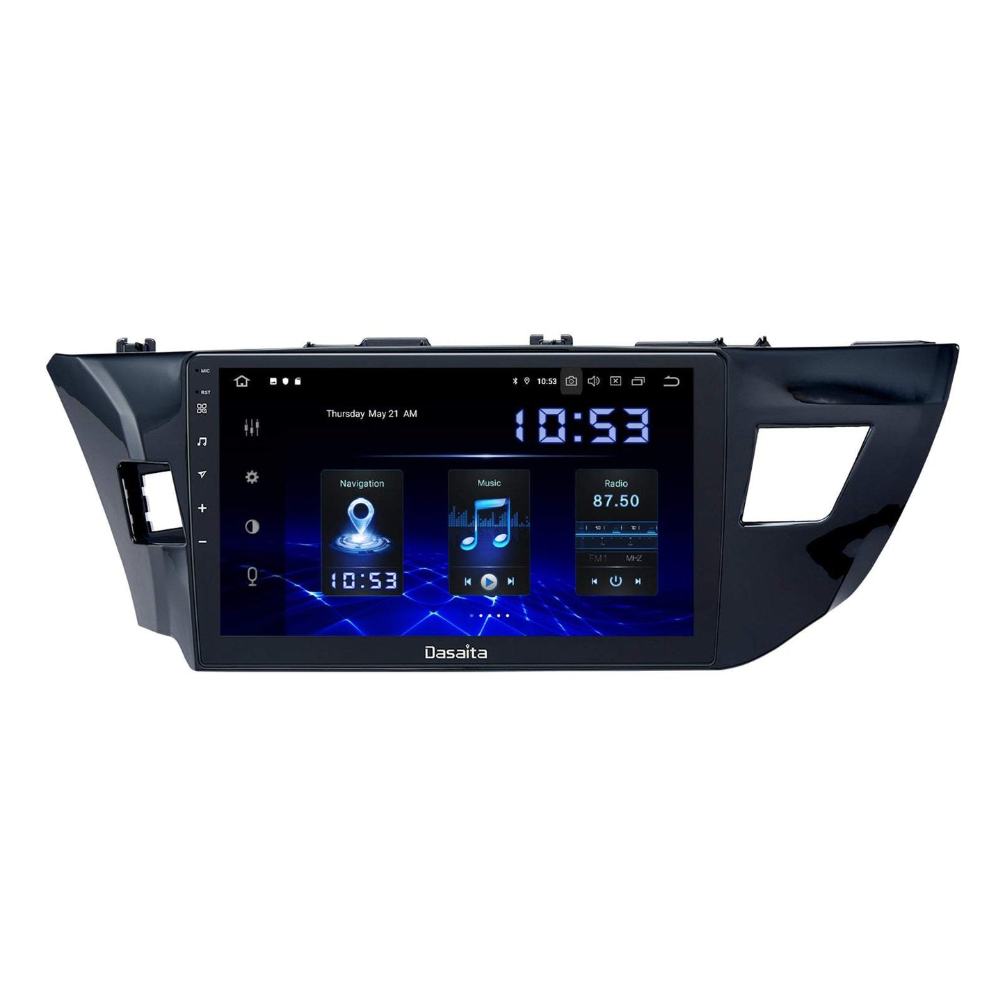 Dasaita (Outlets) W11 Toyota Corolla 2014 2015 2016 Car Stereo 9 Inch PX4 2G+32G Android11 1024*600 DSP AHD Radio