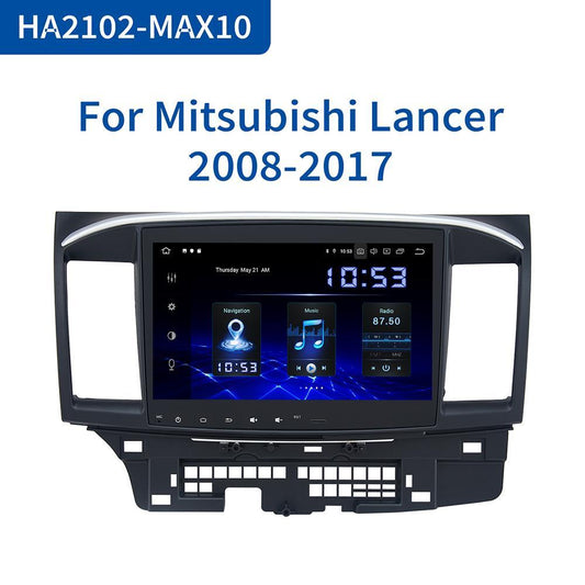 Dasaita MAX10 Mitsubishi Lancer 2008 2009 2010 2011 2012 2013 2014 2015 2016 2017 Car Stereo 10.2" Carplay Android Auto PX6 4+64G 1280*720 DSP Radio